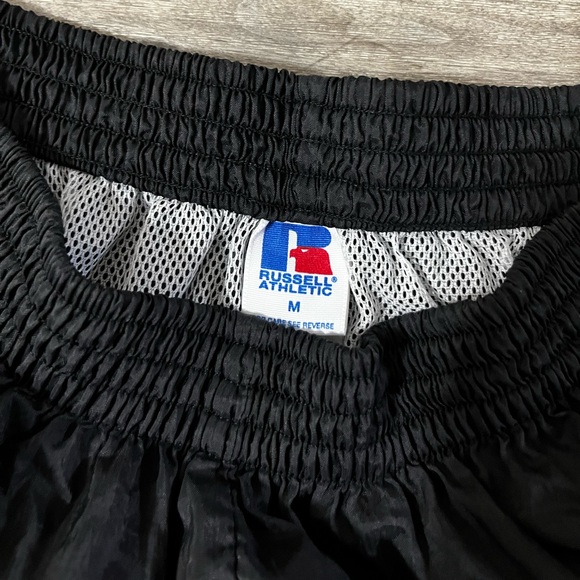 vintage russell athletic side snap button tear away wind pant - Picture 4 of 7